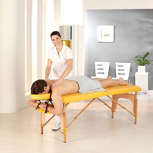 Portable Massage Table, “Bali” yellow
