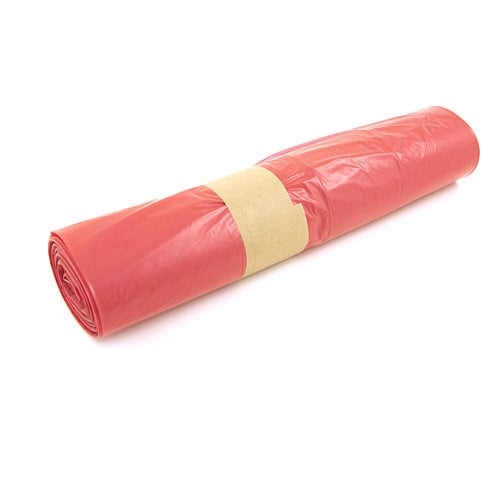 Tear-Resistant Refuse Sacks 120 L red