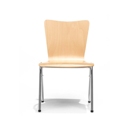 Stacking Chair Made of Beech curved | natural