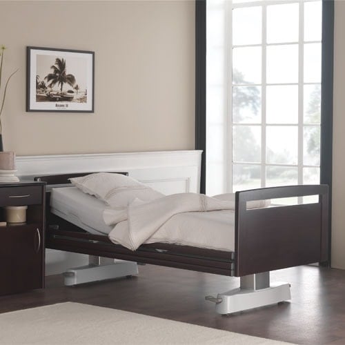 Velino Electric Nursing Bed wenge wood