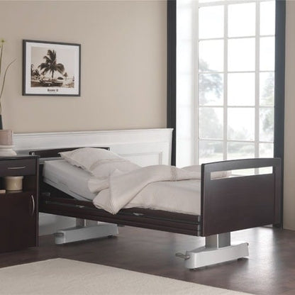 Velino Electric Nursing Bed beech natural
