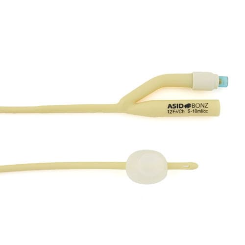 Urosid Nelaton Latex Balloon Catheter, Balloon Volume 5 - 10 ml CH 22