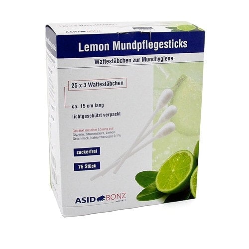 Oral Care Swabs, Lemon