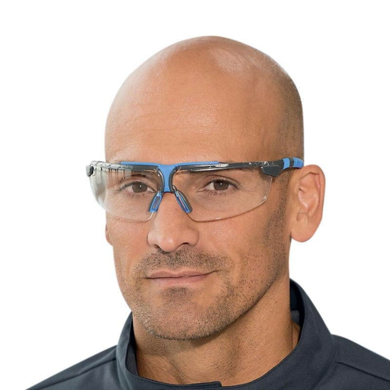 Uvex i-3 Safety Glasses black-grey