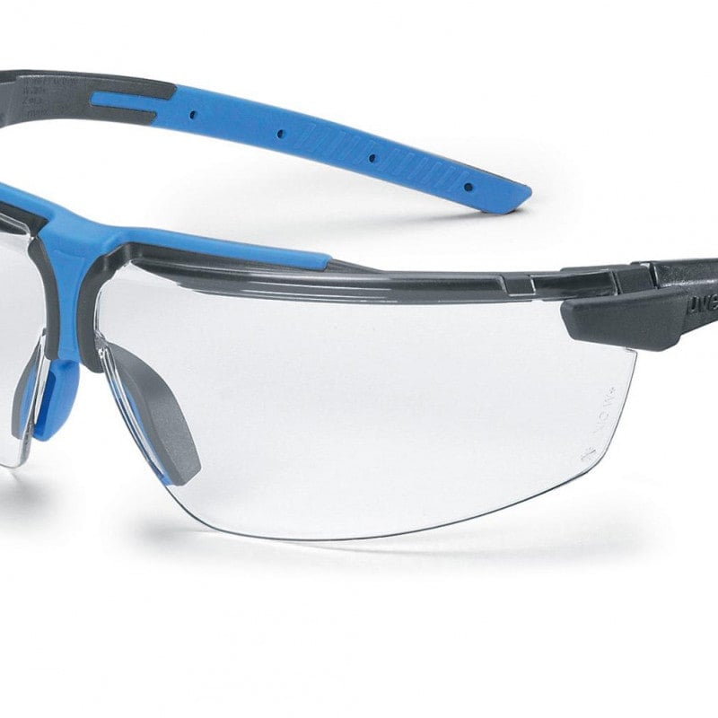 Uvex i-3 Safety Glasses black-grey