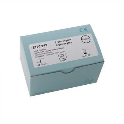 Erythrocyte test cuvettes, quantity 40