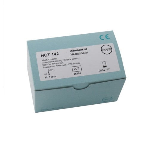 Hematocrit Test Cuvettes, 40 pcs.