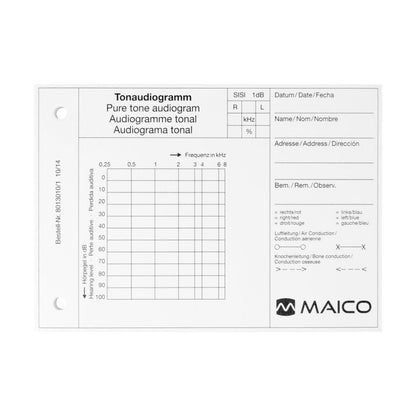 Tone Audiogram Pad for Maico ST20
