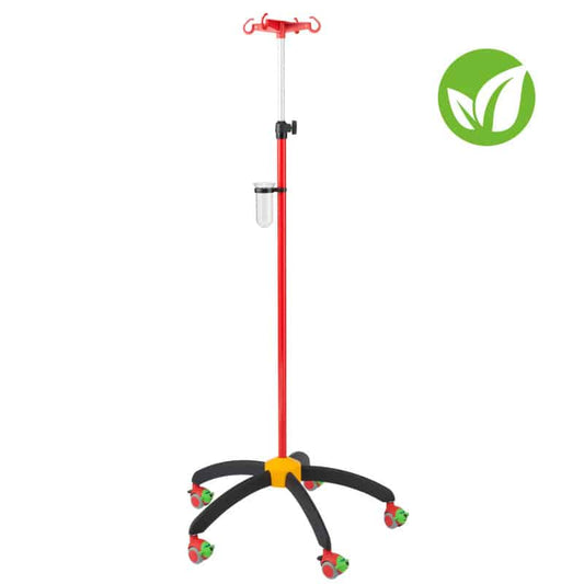 "Rainbow" Children's IV Stand green