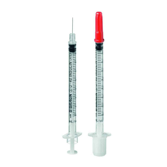 Omnican Insulin Syringe 0.3 x 8 mm, 40 IU - 0,5 ml