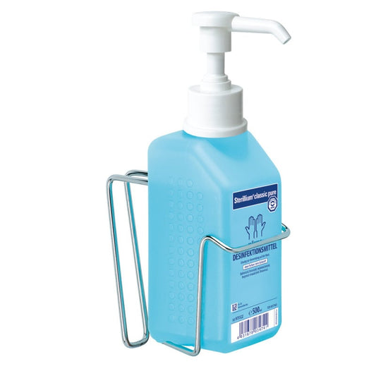 Bode Euro Dispenser 3 for 1 L Bottles, with Curved Bracket