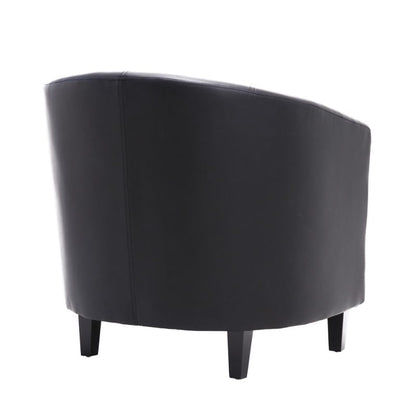 Armchair for Waiting Rooms black