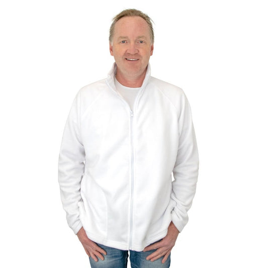 Fleece Jacket "Ruben" weiß | XXL