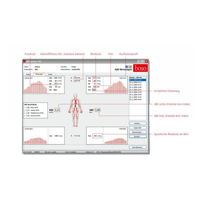 boso ABI System 100 Standard | silver