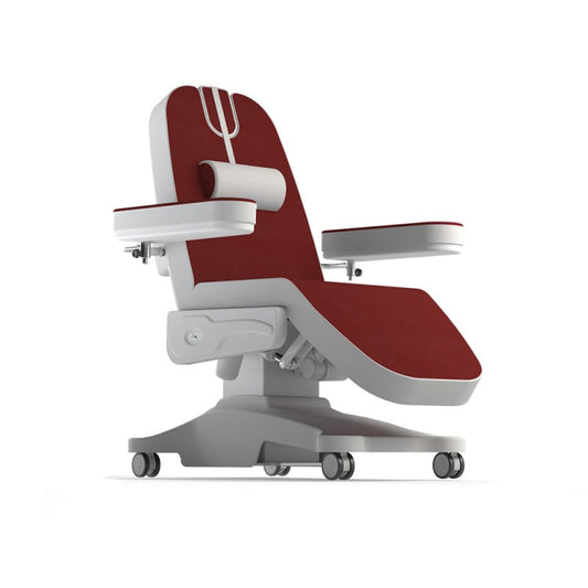 «Comfysit» Electric Blood Drawing Chair wine