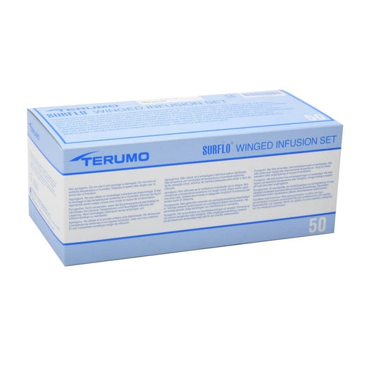 Terumo Surflo Butterfly Needle 23G, 0.60 x 19 mm, blue