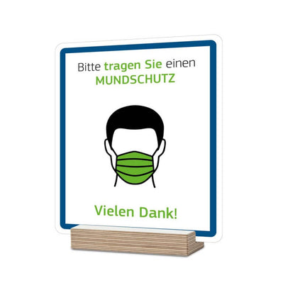 Table Holder for Hygiene Signs
