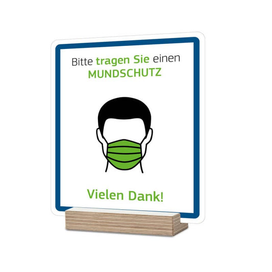 Table Holder for Hygiene Signs
