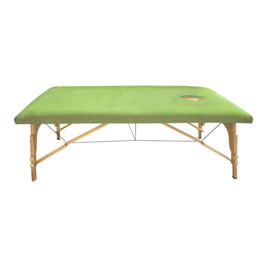Premium Massage Table Cover with face hole black
