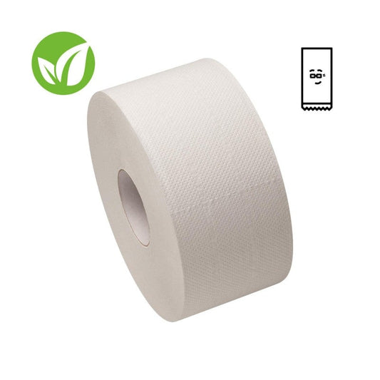 Eco-Friendly Jumbo Roll Toilet Paper Maxi (Ø 25.5 cm)