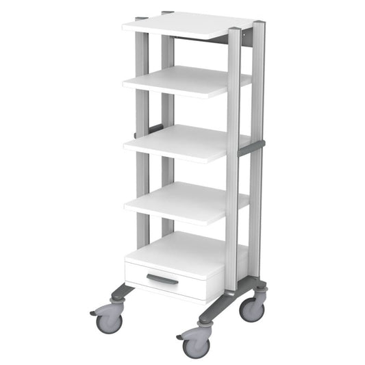 Doppio Endoscopy Trolley grey