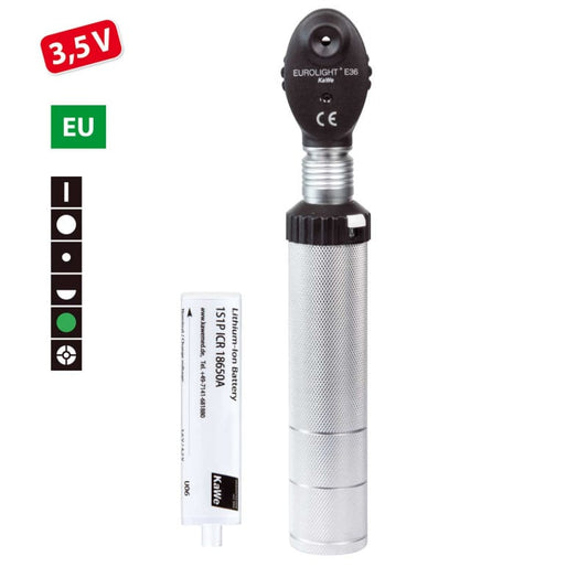 KaWe Eurolight E36 3.5 V Ophthalmoscope with NiMH battery