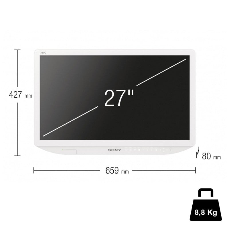 SONY LMD-X2700MD 27IN 4K 2D LCD Medical Monitor