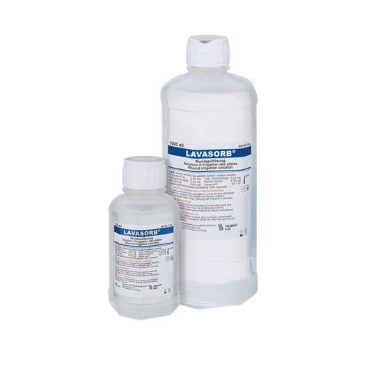 Lavasorb Wound Irrigation Solution, 250 ml