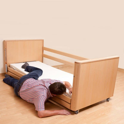 Aldena Nursing Bed with steel mesh base