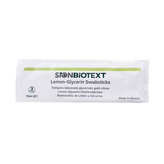 Lemon Swabs for Oral Hygiene