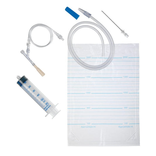 Pleurofix® Pleural Puncture Set No. 2 (with double anti reflux valve)