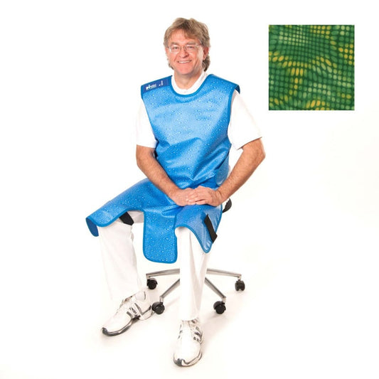 Urological Front Apron green dots (#2-5)