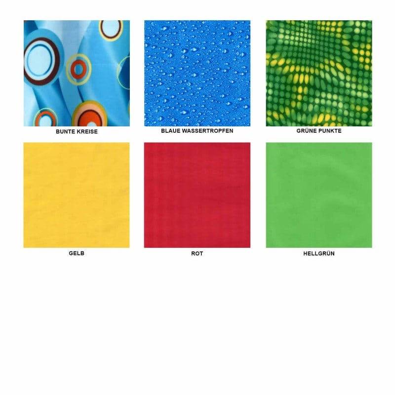 Double Apron colourful circles (#5-1) | S