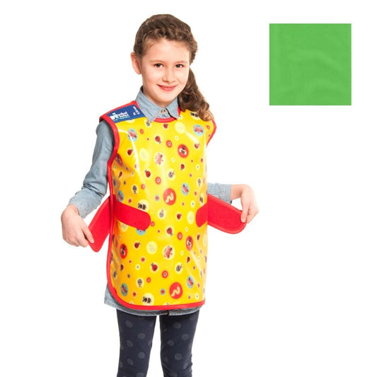 Front Apron for Children light blue (#3-2)