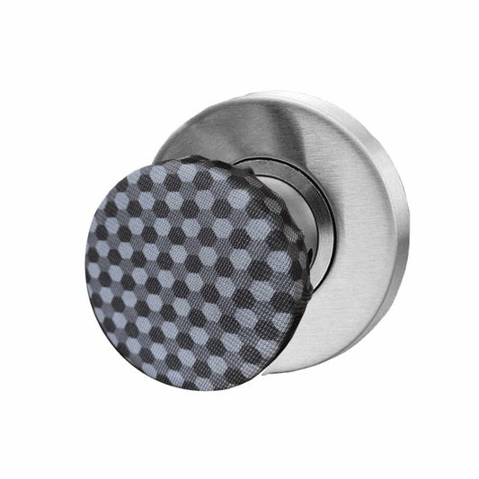 TOUCHME Doorknob Cover flat | hexagon green