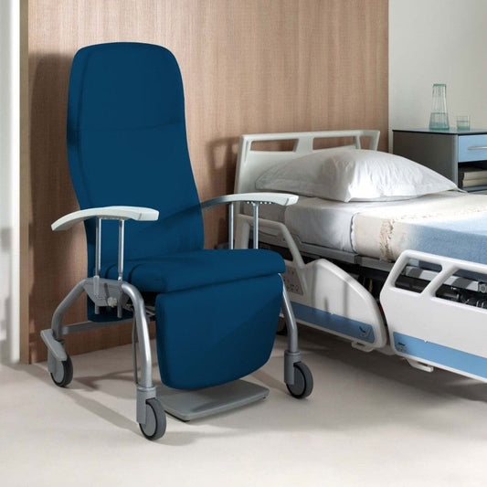 MAURO Ergo Line Recliner and Nursing Chair carmine (07479)