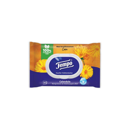 TEMPO Toilet Wipes "My Pampering Moment" with calendula &amp; camomile