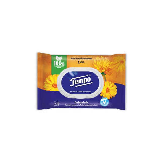 TEMPO Toilet Wipes "My Pampering Moment" with calendula &amp; camomile