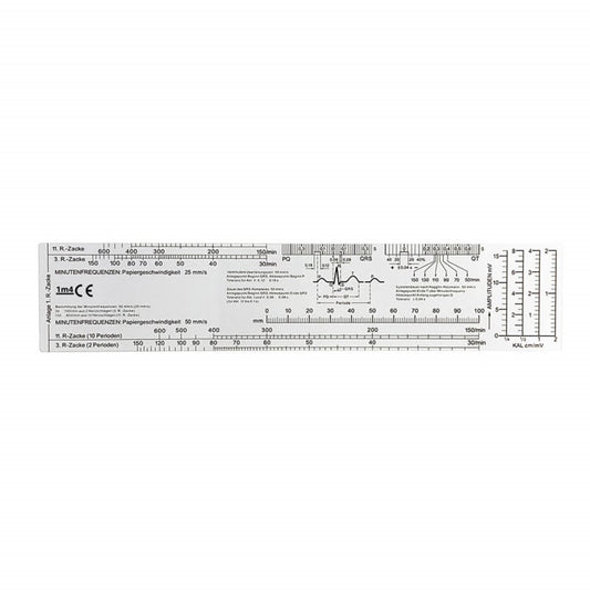 1M4 ECG Ruler