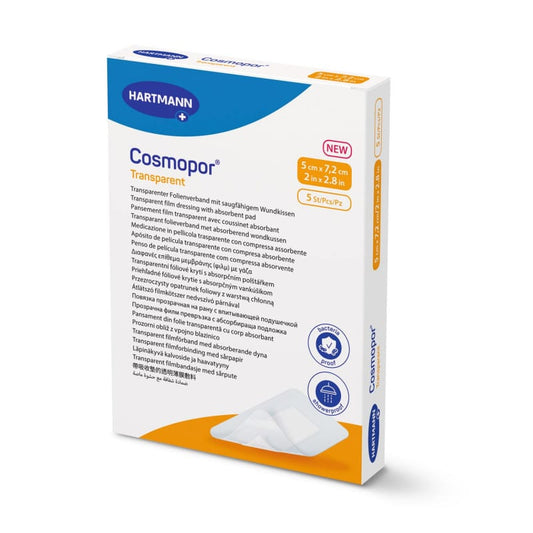 Cosmopor® Transparent 5 x 7.2 cm (50 pcs)