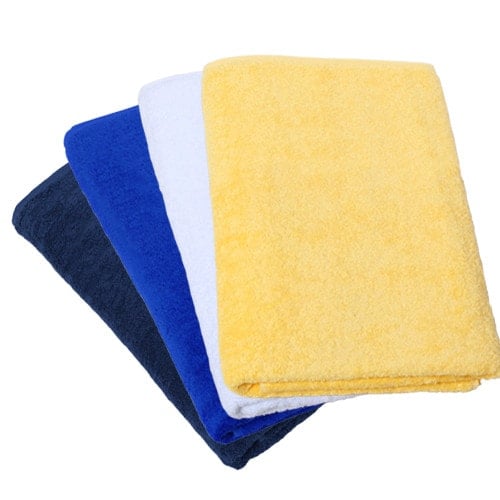 Terry Cloth Blanket dark blue