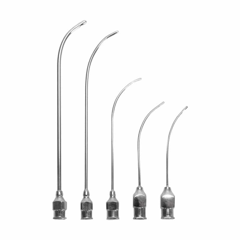 Irrigation Cannulas, curved 18G 1.2 x 40 mm
