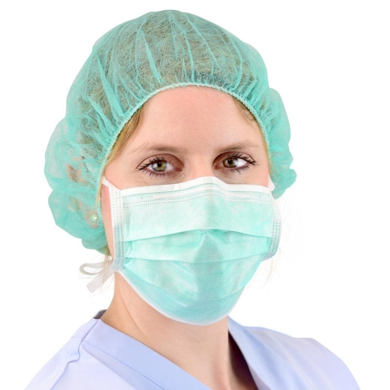 Surgical Mask, 3-ply blue