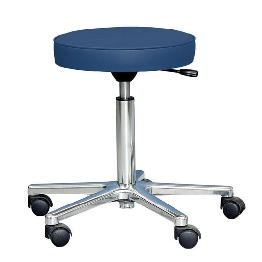 Lab Swivel Stool white