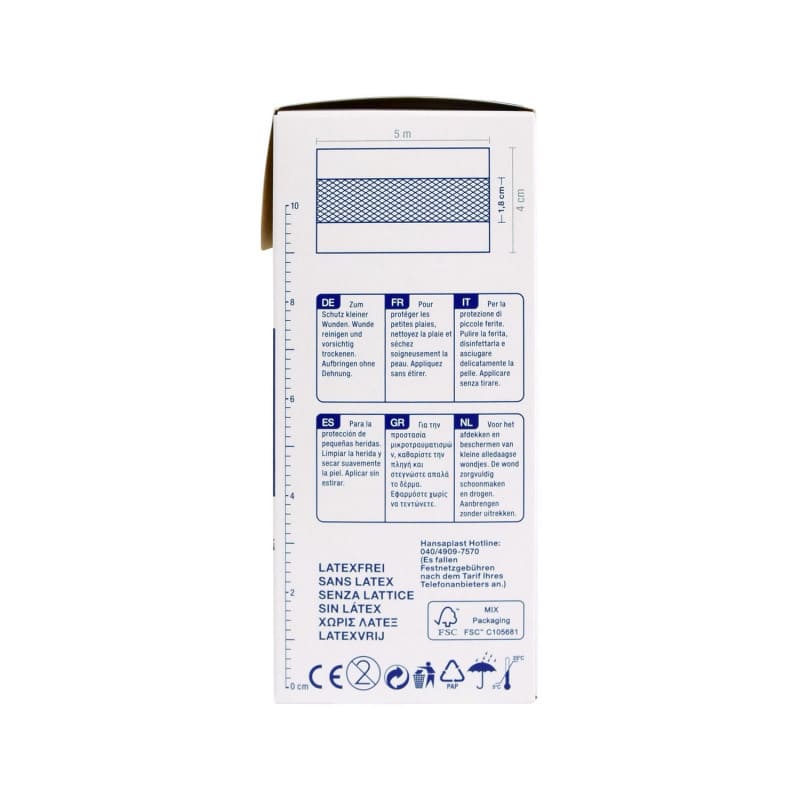 Hansaplast Soft Adhesive Plaster Roll 4 cm