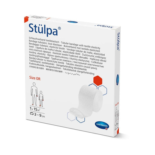 Stülpa Tubular Bandage Size 3, hands, feet, legs, child's head, 15 m