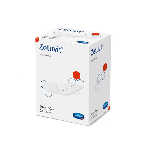 Zetuvit Sterile Absorbent Compresses 10 x 20 cm