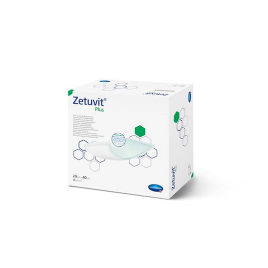 Zetuvit plus, Sterile Absorbent Compresses 15 x 20 cm