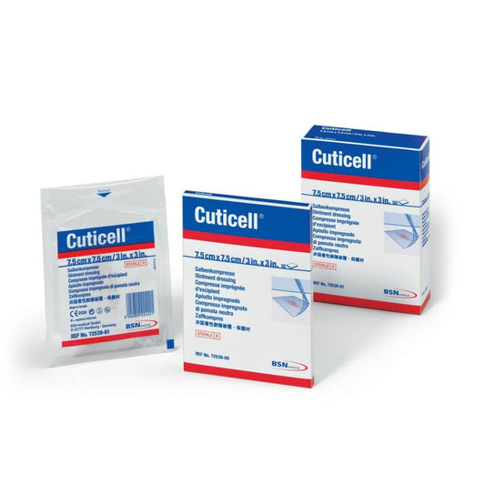 Cuticell® Ointment Dressing 7.5 x 7.5 cm, 10 pcs