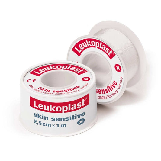 Leukoplast® skin sensitive 2.6m x 1.25cm | with protective ring